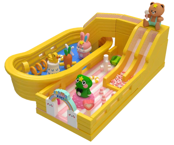 Bathtub Castle rental equipment from the 3 Star Kids catalogue