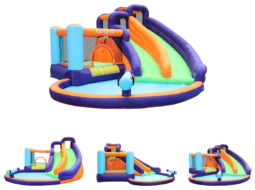 Bouncy Double Slide rental equipment from the 3 Star Kids catalogue
