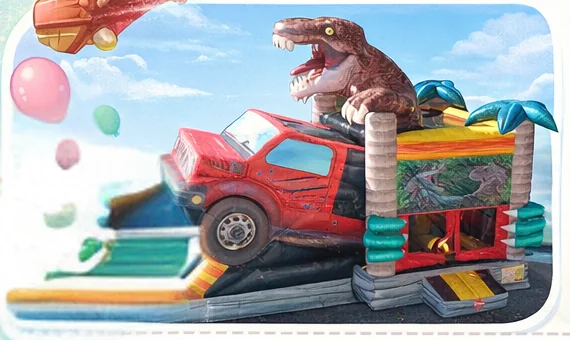 Dinosaur rental equipment from the 3 Star Kids catalogue