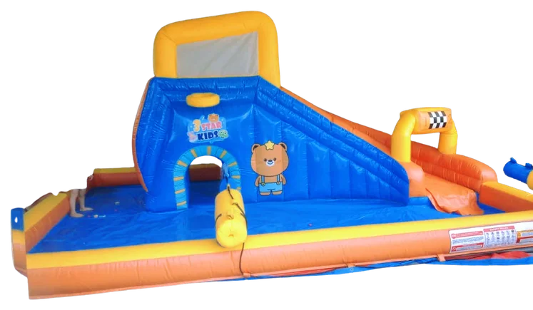 PVC Race Car rental equipment from the 3 Star Kids catalogue